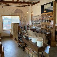 Inside dining area at Seed Cafe シードカフェ in Fujinomiya