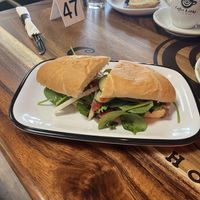 Veggie sandwich  at Coffee Links Cuisine in South Ogden