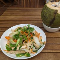Mixed stir fried noodle at Muro Organic Vegan Restaurant in Nha Trang