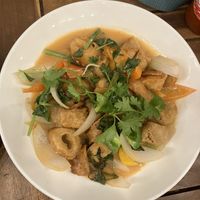 Seitan with coconut  at Muro Organic Vegan Restaurant in Nha Trang