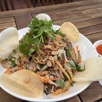 Salad (mango maybe?)   at Muro Organic Vegan Restaurant in Nha Trang