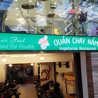 Street entrance at Muro Organic Vegan Restaurant in Nha Trang