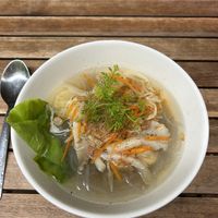 Vegan Pho  at Muro Organic Vegan Restaurant in Nha Trang