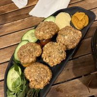 Mushroom balls  at Muro Organic Vegan Restaurant in Nha Trang