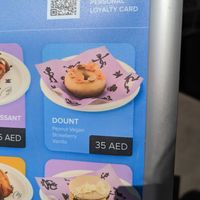 Vegan donuts at PIMS in Dubai