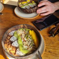 Smoothie bowl at Cafe Osa Goa in Morjim