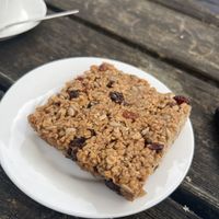 Granola bar   at The White Monk Tearoom in Consett