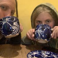 We love good chai!    at Habibti Falafel in Guanajuato