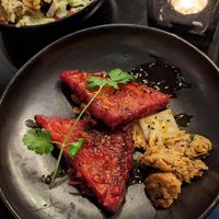 Taro cake at NOUMI Mitte in Berlin