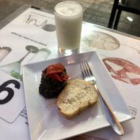 Morcilla vegana  at La Casita Meson-Bar in Logrono