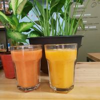 Licuados con fruta natural, sin azúcar at Arrebato Cafe in Buenos Aires