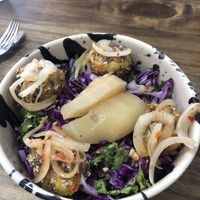 Vegan bowl  at Arrebato Cafe in Buenos Aires