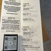 Starters  at Lóa in Reykjavik