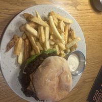 Broccoli burger  at Lóa in Reykjavik