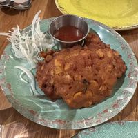 Sweet corn cakes   at Rosa's Thai Cafe in London