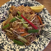 Pad Thai, no egg  at Rosa's Thai Cafe in London