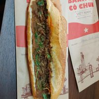 Pork floss at Bánh mì cô Chun  in Hanoi