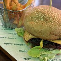 BBQ burger  at Snoop's Joint in Bangkok