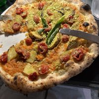 “Pizza vegano"  at Palazzo Petrucci Pizzeria in Naples