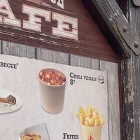 menu  at Disneyland - Last Chance Cafe in Chessy