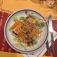 The salad  at Bistrot Chez Rémy in Chessy