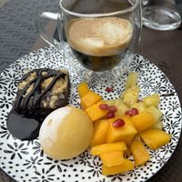 Café gourmand   at NUABOL in Saumur