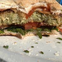 Green Oat Burger  at Arena Center Restaurant in Gerlos