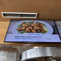 Blumenkohl Wings  at Arena Center Restaurant in Gerlos