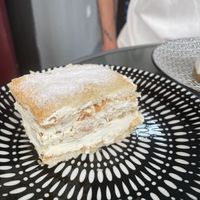 Italian puff pastry cream cake   at Bakery Giusy in Gran Canaria