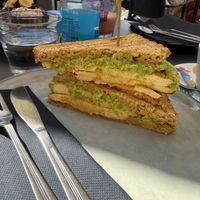 Tofu, miso mayo & avocado toasted sandwich 🥪   at Bakery Giusy in Gran Canaria