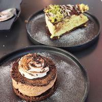 Cheese cake chocolate y dubai at Bakery Giusy in Gran Canaria