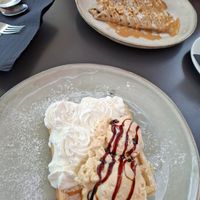 Crêpes and waffle at Bakery Giusy in Gran Canaria