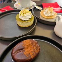 Tiramisu coffee bean, pistachio cheese cake at Bakery Giusy in Gran Canaria