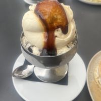 Caramel and oreo ice cream  at Bakery Giusy in Gran Canaria