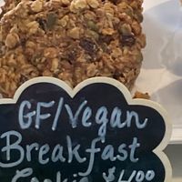 Vegan cookie  at VERSARE Cafe + Market in Chesterland