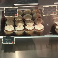 the orange dots are vegan  at The Gluten Escape Bakery in Centennial