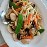 Ham with mushroom & bamboo at Garden Wok in Tarzana