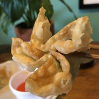 Vegan cream cheese wontons 😍 at Garden Wok in Tarzana