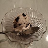 Soy ice cream at Garden Wok in Tarzana