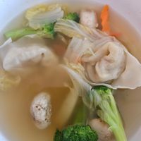 Won ton soup at Garden Wok in Tarzana