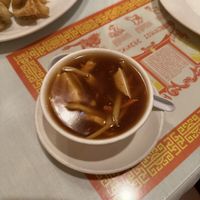 Hot and sour soup  at Garden Wok in Tarzana