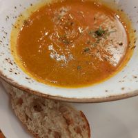 Pumpkin soup at The Fat Seed Cafe + Roastery in Quezon City