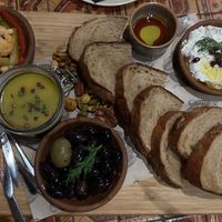 Vegan sharing board  at Uraidla Hotel in Uraidla