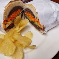 Ciabatta (bigger than it looks)  at La Cosecha Coffee & Bakery in Otavalo