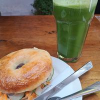  at La Cosecha Coffee & Bakery in Otavalo