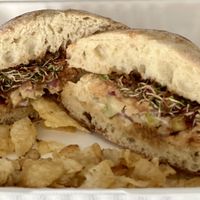 Tuna sandwich   at El Cafecito in San Juan