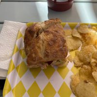 Vegan tuna salad sandwich  at El Cafecito in San Juan