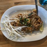 Tofu pad Thai   at Mama D in Bangor