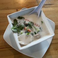 Tom Kha Soup  at Mama D in Bangor