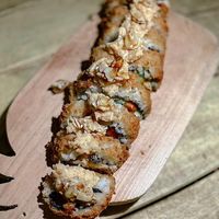 Sushi delicioso! at Umi Vegan  in Playa Del Carmen